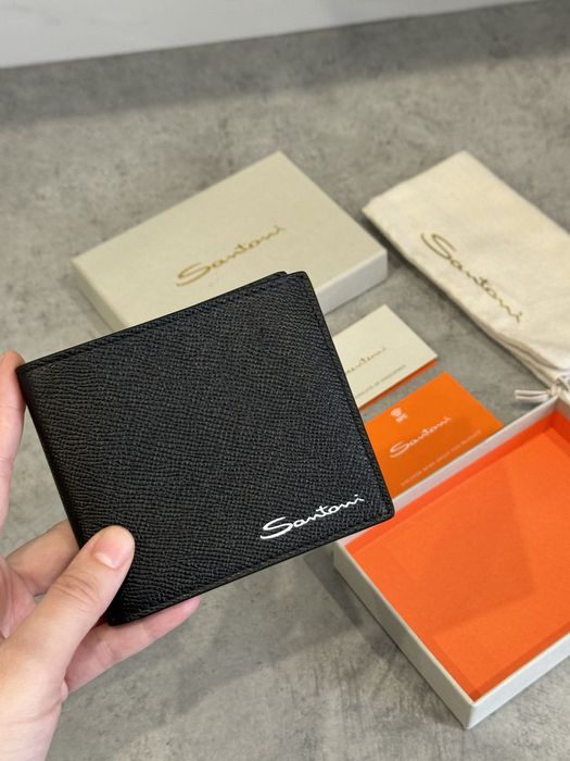 Чоловічий гаманець кошелек Santoni портмане оригінал