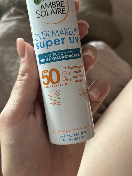Сонцезахисний спрей для шкіри обличчя Garnier 50