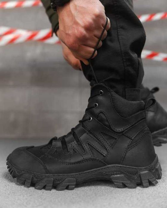 Тактичні черевики dragon total black