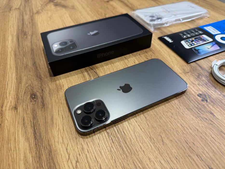 Okazja! Iphone 13 Pro Max Grafit ! Kondycja Baterii 100%! Super Stan!