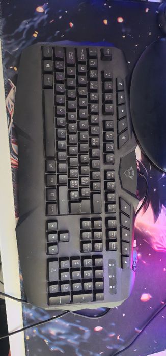 Teclado Gamer Trust GXT 881 Odyss RGB