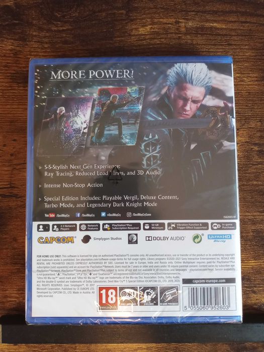 Devil may Cry 5 Special Edition PS5 Nowa Premierowa