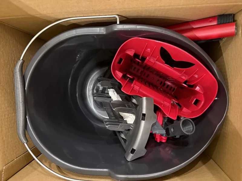 швабра с отжимом и ведром Vileda Ultramax Box Набор для уборки