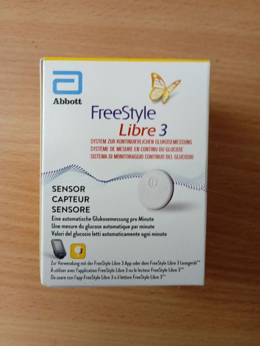 FreeStyle Libre 3 сенсори для моніторингу цукру