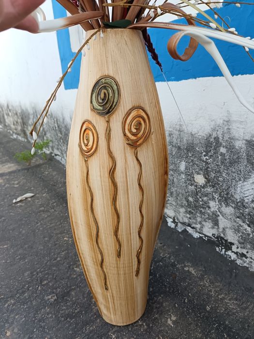 Jarrão de enfeite de sala ou hall de entrada