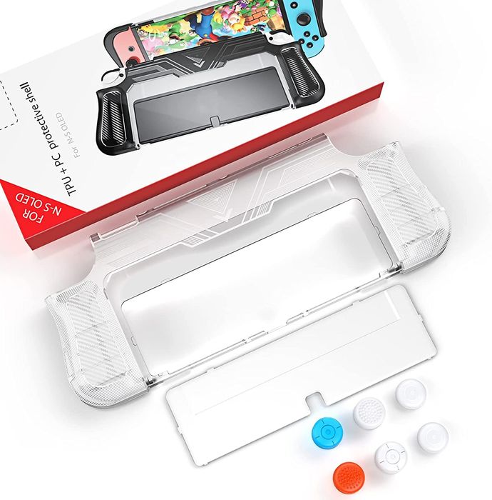 NOVAS! Capa protetora p Nintendo Switch OLED64552710116609120