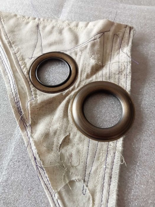 Ilhós para cortinados