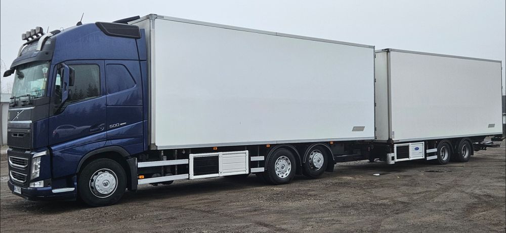 VOLVO FH500 chłodnia do kwiatów kwiatówka tandem przejazdowy