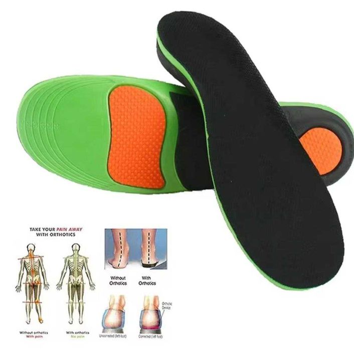 Устілки з підтримкою стопи, ортопедичні устілки.
