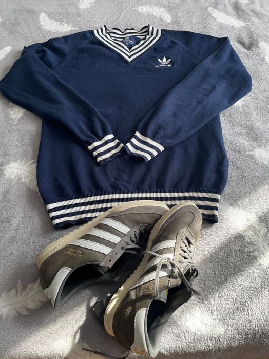 Вінтажний светр Адідас Tournament edition 1949