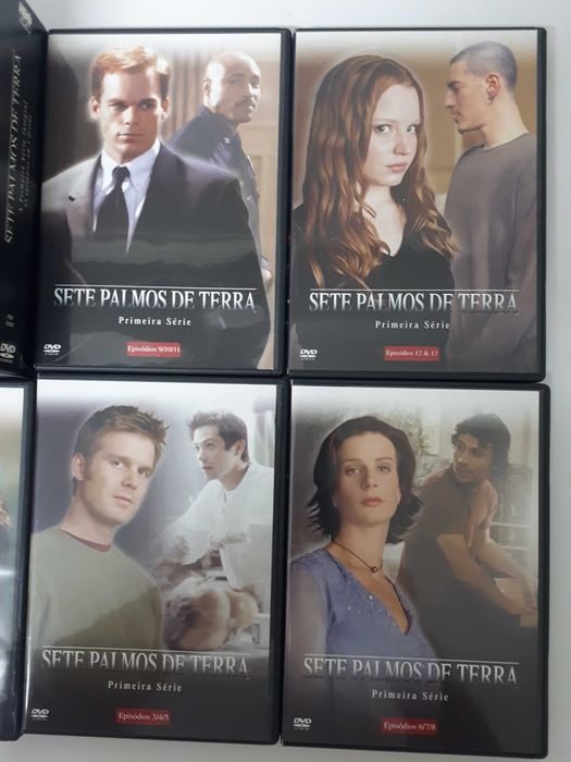 Filmes Sete Palmos de Terra 5 Dvd's 1ª serie