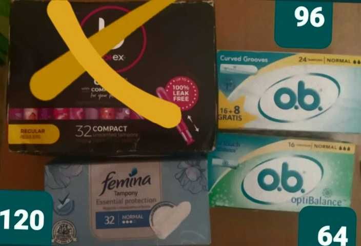 Тампоны Тампаксы