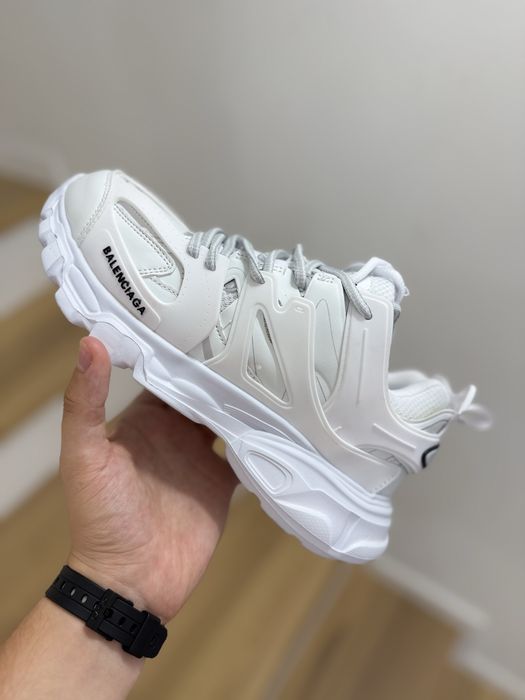 Balenciaga Track White 38 | Жіночі кросівки баленсиага трак білі 38