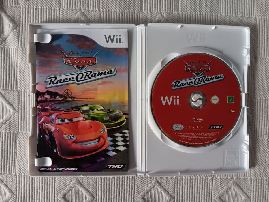 Cars Race Rama Disney Nintendo Wii