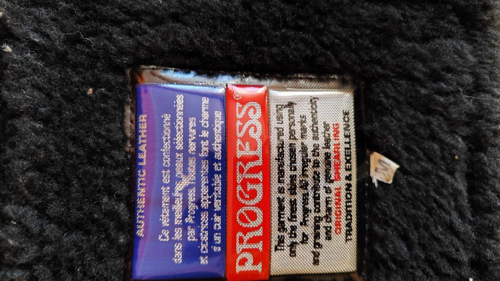 Kożuch damski z czasów PRL