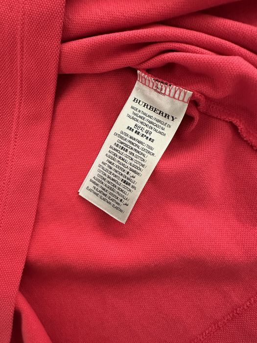 Burberry лонгстив б/у размер L красного цвета