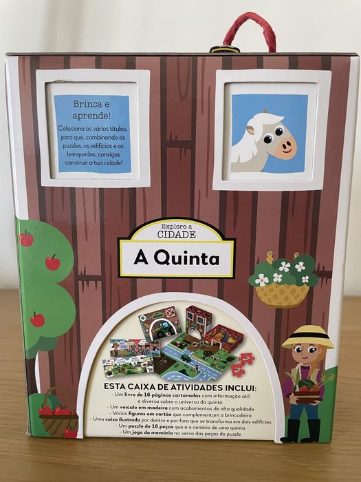 Livro Puzzle - Exploro a Cidade - A Quinta