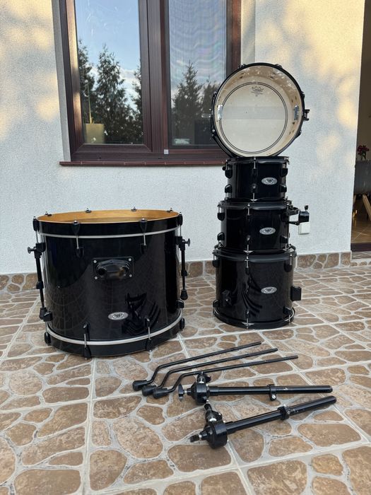 ++ Perkusja DrumCraft PURE Series - PIANO BLACK - Akustyczna ++
