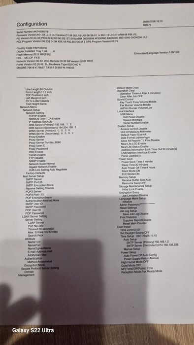 Drukarka laserowa OKI MB-472_ N22502B