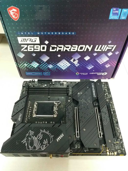 Топ плата MSI MPG Z690 Carbon WiFi  DDR5