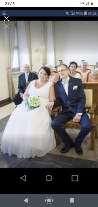 Suknia ślubna  plus size