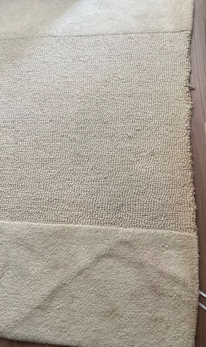 Carpete Branca em lã