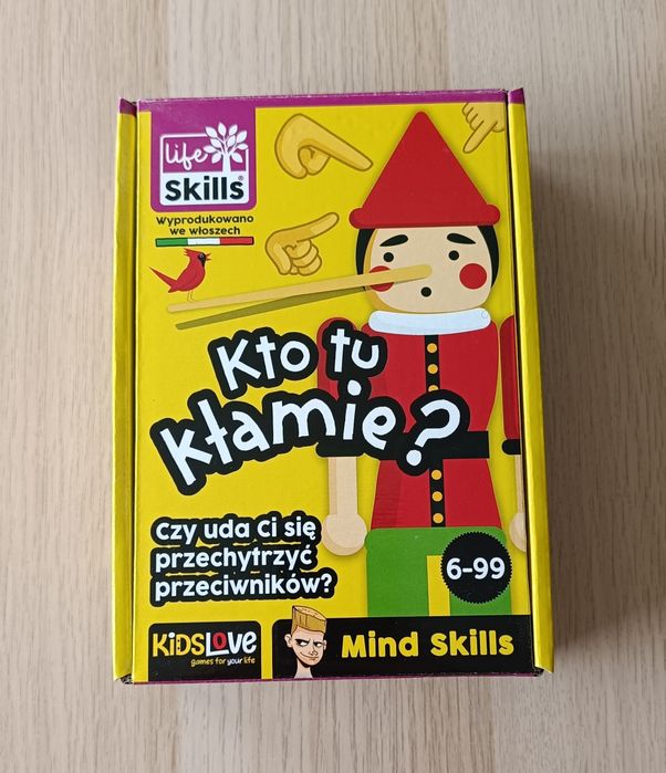 Life Skills gra karciana Kto tu kłamie? Lisciani