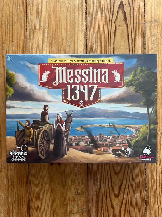 Messina 1347 — Jogo de Tabuleiro