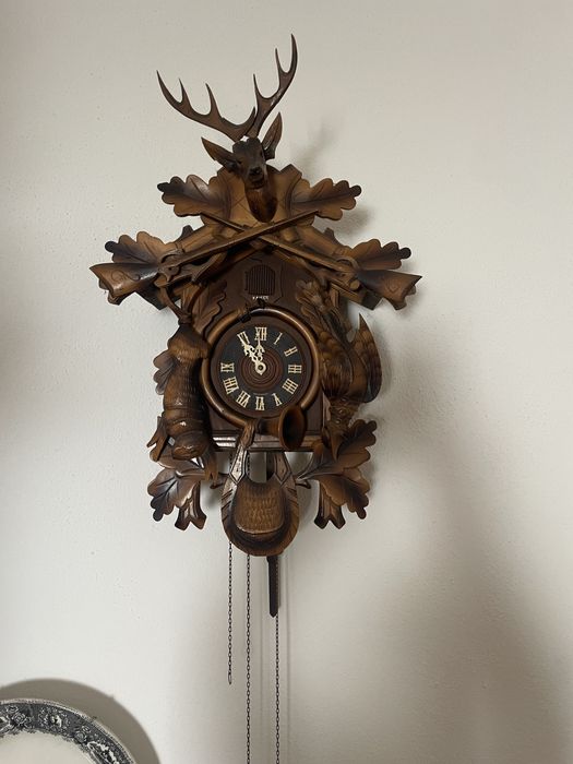 Relogio de Cuco em Madeira