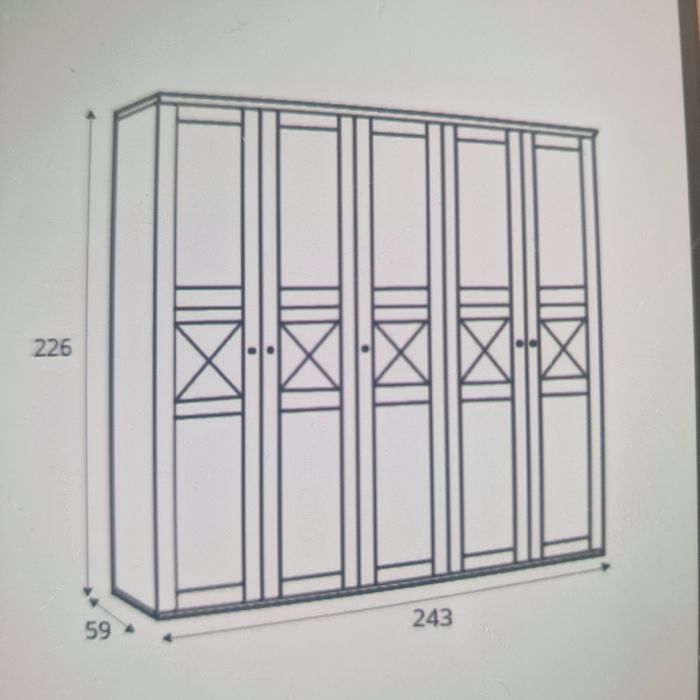 Szafa stockcholm Biała