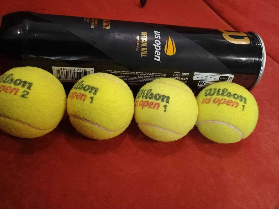 4 теннисных мяча Wilson US Open Extra Duty, цена за 4 шт