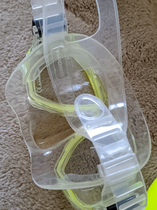 Очки Маска Трубка для плавания дайвинга для бассейна детская Typhoon