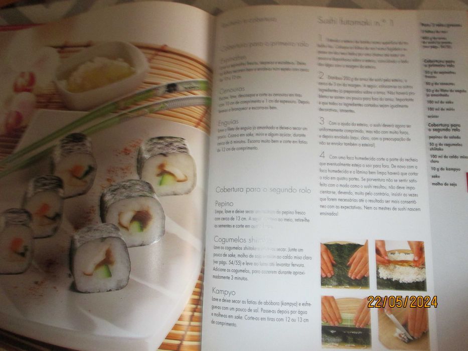 Livro - Sushi da Dinalivro