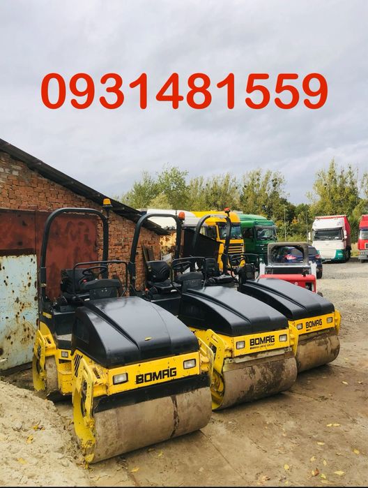 Каток JCB послуги, оренда. 13 тонн 10, 6, та 3 тонни. Бандаж. Кулачки.