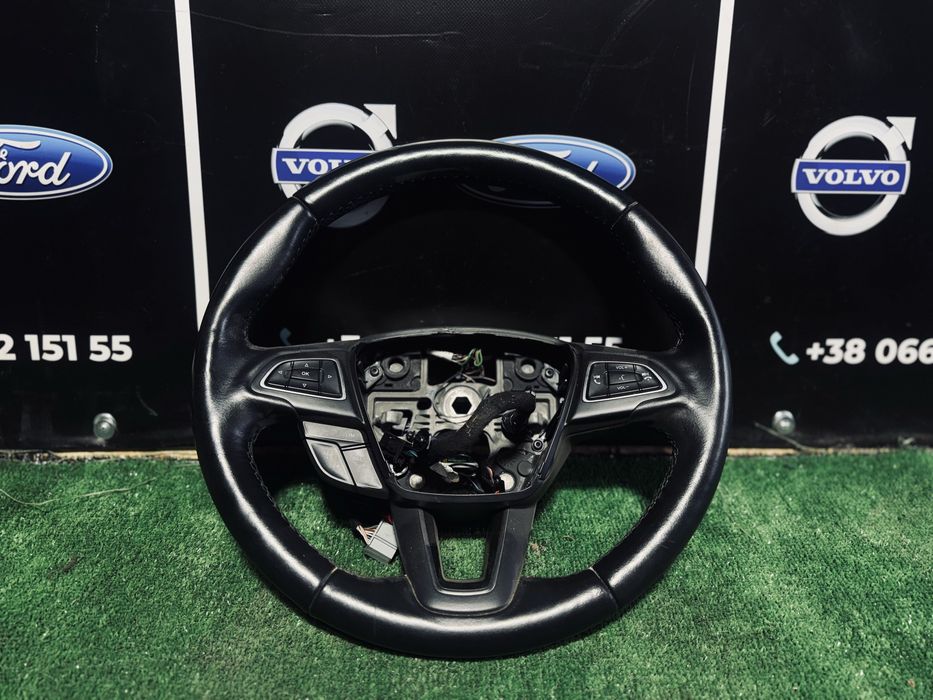 Руль Форд Фокус 3 Кермо Ford Focus 3 Мультируль Mk3 Рестайлинг Авторозборка