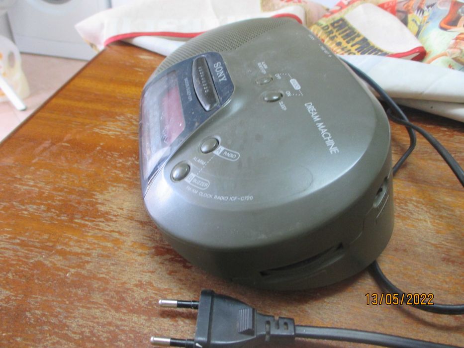 Radio despertador Sony
