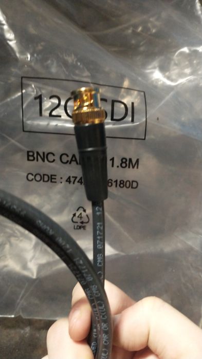 Przewody SDI 12G, Video Brilliance by Belden 1.8m