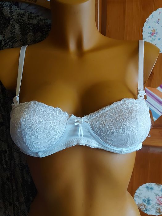 Biustonosz damski biały rozmiar 80A