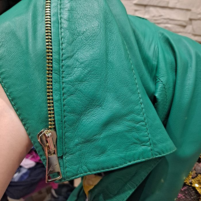 Kurtka skóra naturalna Kor Kor zielona 36 38