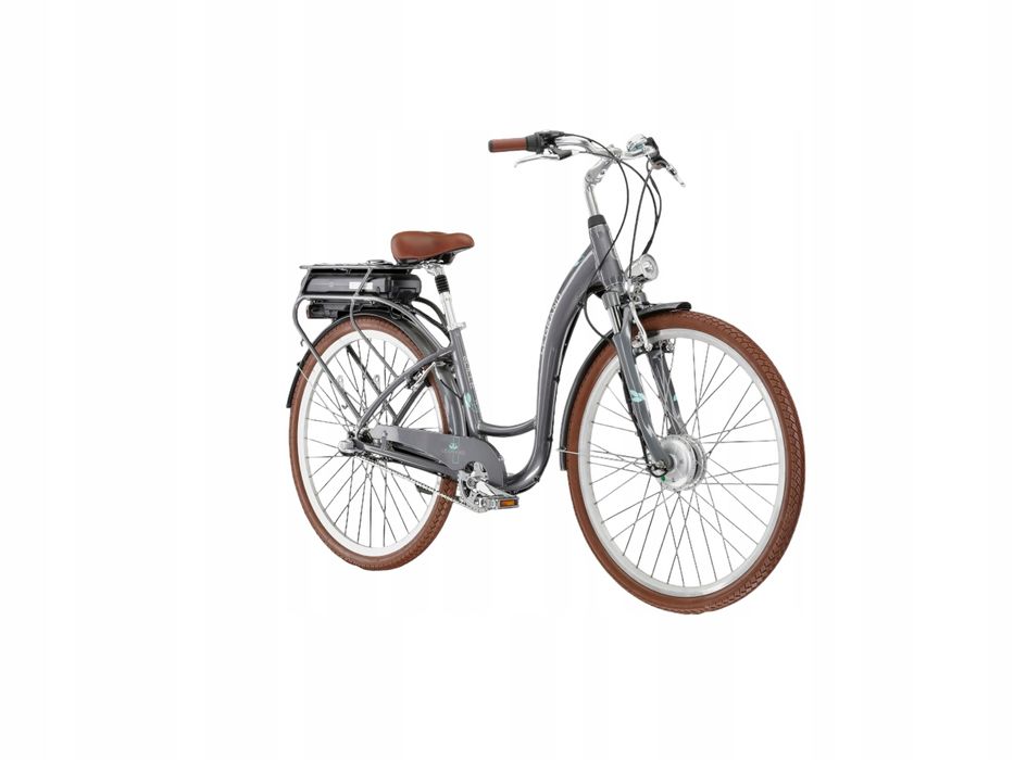 Rower Miejski Damka Le Grand eLille 1 Grafitowy Roz. L 19" *Koła 28*!