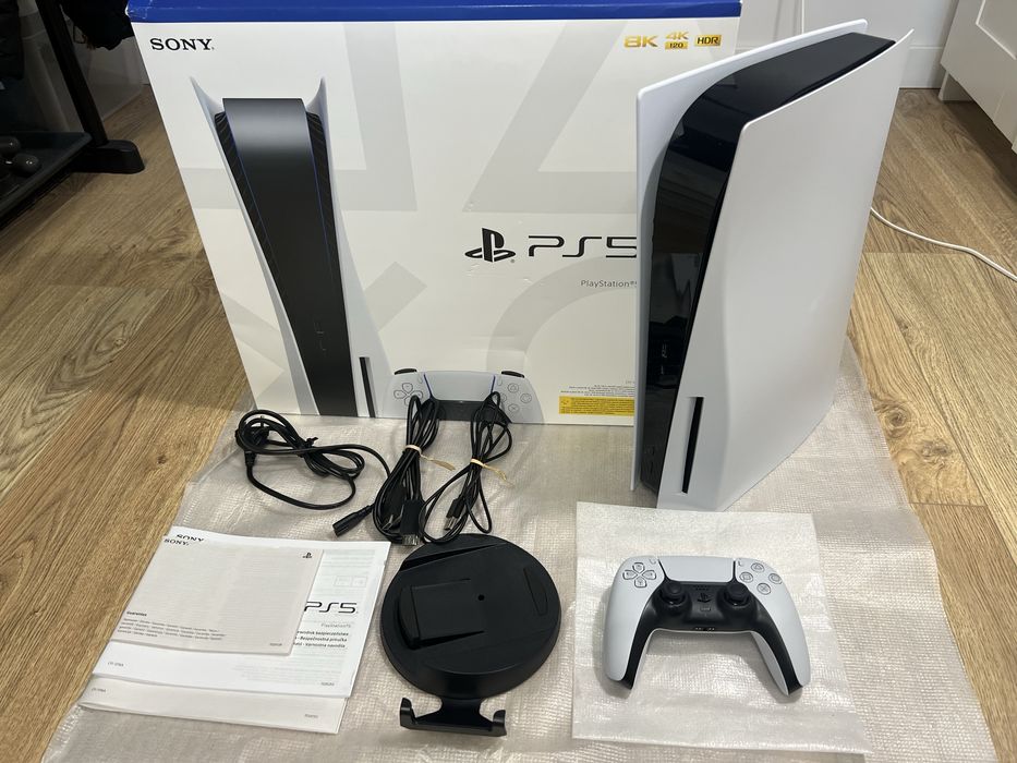PlayStation 5 z Napędem Blu-ray + 15 Gier | Gwarancja PS5