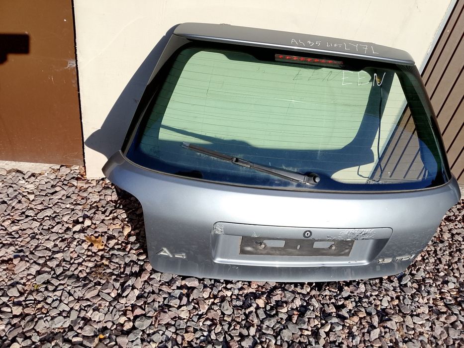 Klapa tylna bagażnika Audi A4 B5 lift kombi, kod lakieru LY7L , kompl.