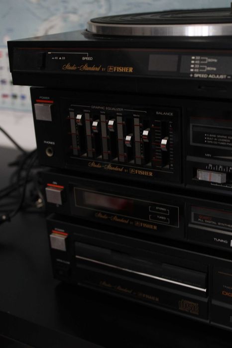 Aparelhagem Vintage Fisher System DCS-931R Manuais