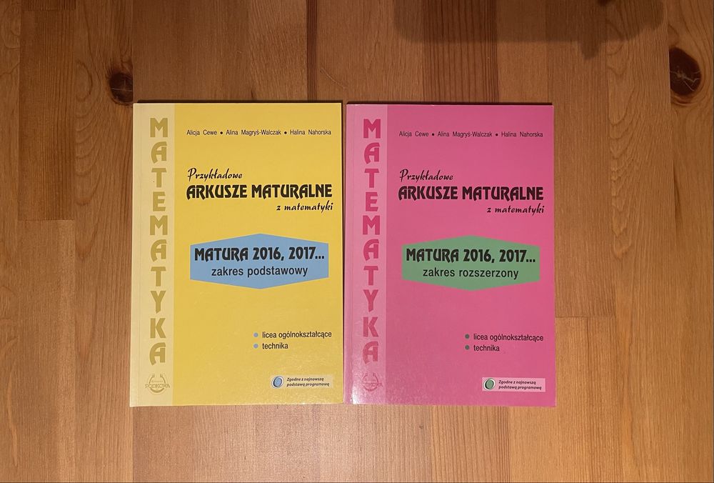 Przykładowe arkusze z matematyki Cewe Podkowa podstawa rozszerzenie