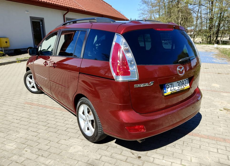 Mazda 5 2009r. 2.0 Benzyna-Zarejestrowany-Śliczny