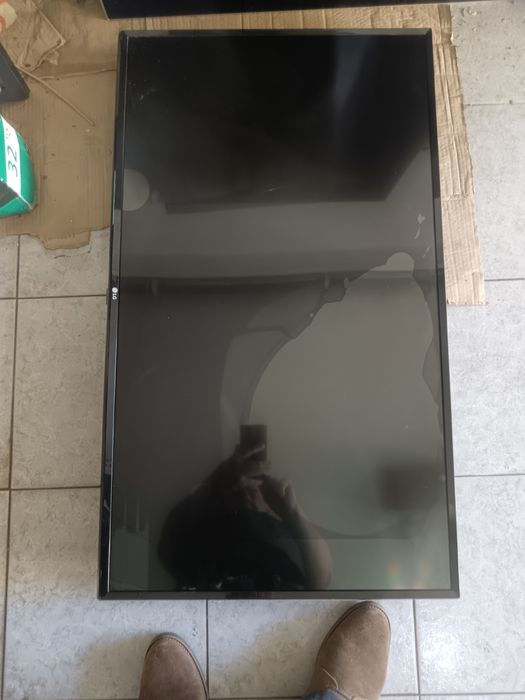 Smart tv  com display partido so pecad