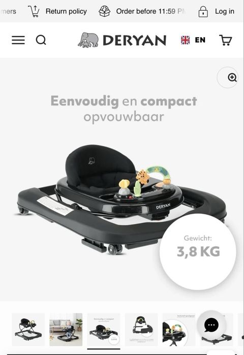 Andarilhos para bebe