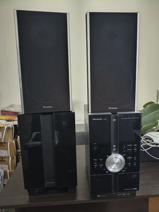 Музыкальный центр Panasonic SA-NC6 USB Bluetooth aux DVD полностью раб