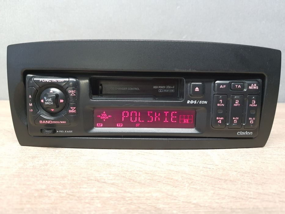 Radio samochodowe Clarion FIAT SEICENTO Klasyk Kaseta / PU-1573A  retro 60669382