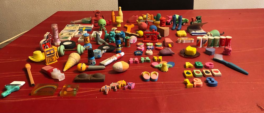 Coleção de borrachas64730013333761121